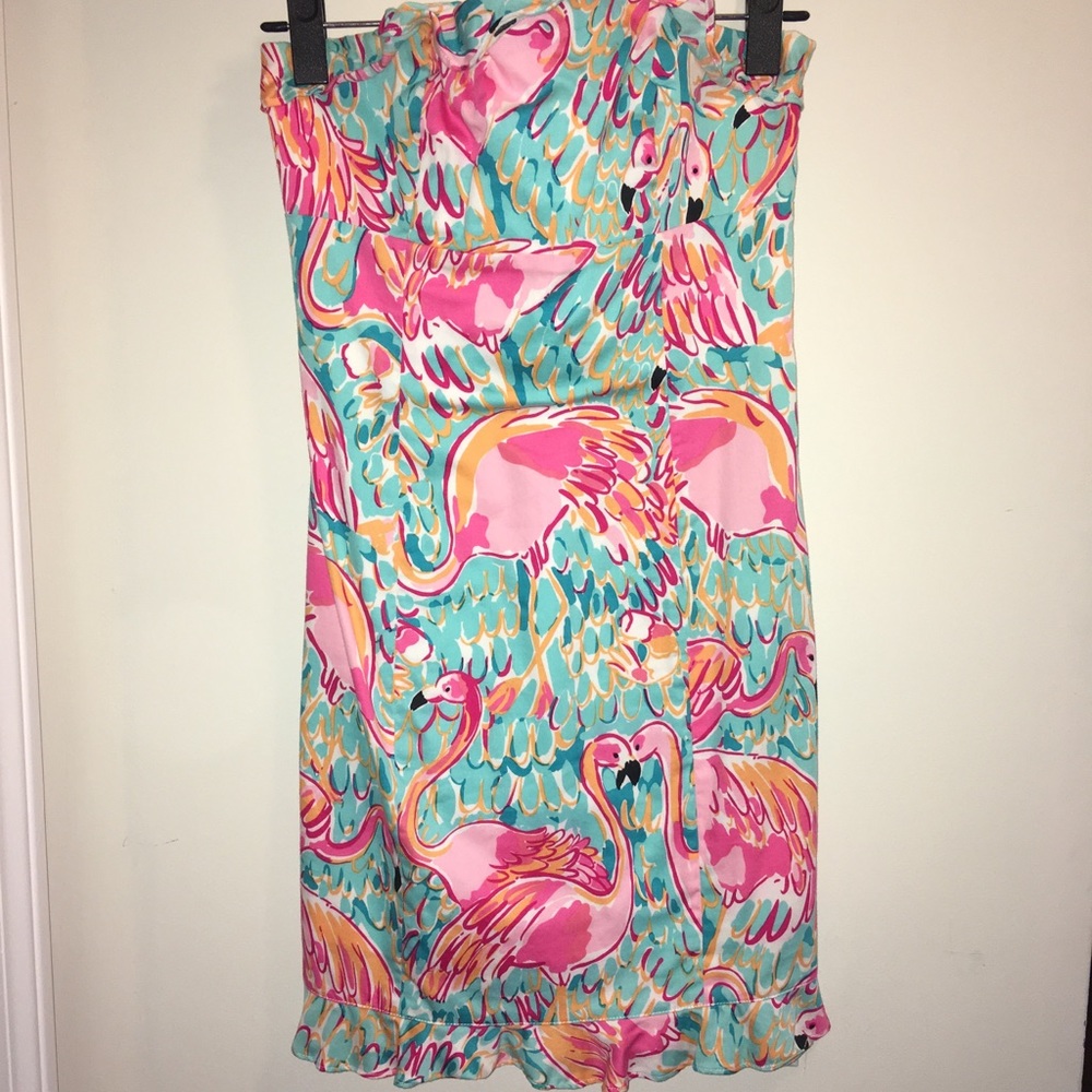Lilly Pulitzer Flamingo Dress 00